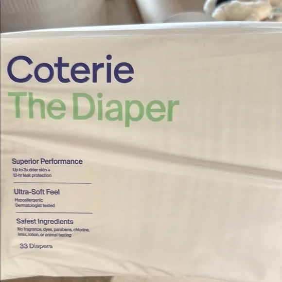 Diapers Coterie size 1 (box with 198) - Picture 1 of 4